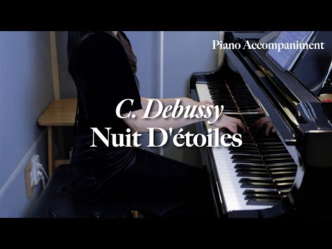 Nuit D’étoiles (E♭ Major) - C. Debussy / piano accompaniment / karaoke / 성악반주 / 피아노반주 / 프랑스가곡