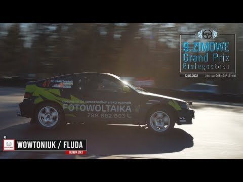 Wowtoniuk / Fluda - Honda CRX - 9 Zimowe Grand Prix Białegostoku 2022