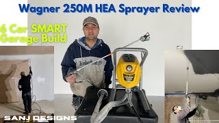 Painting with Wagner 250M HEA Sprayer - Test and Review | Part 18 | 6 Car SMART Garage Build