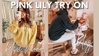 New High Chair | Pink Lily Try On | Weekly Vlog | Kelsie & Conor