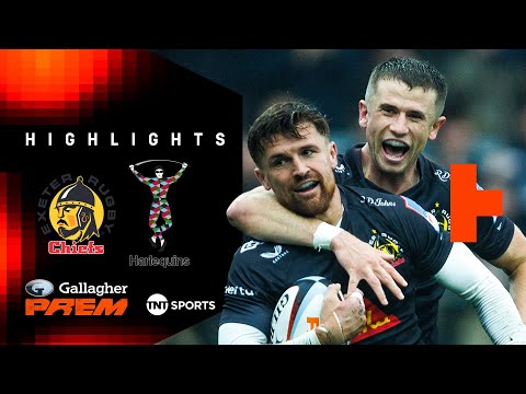 THUMPING VICTORY! 😮‍💨 | Exeter Chiefs vs Harlequins | Gallagher PREM Rugby Highlights