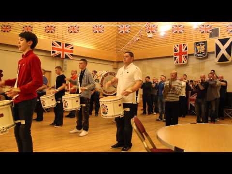 Sons Of William Flute Band play Airdrie Argyle Cultural Day 15/03/2014 (4)