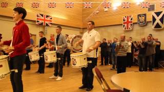 Sons Of William Flute Band play Airdrie Argyle Cultural Day 15/03/2014 (4)