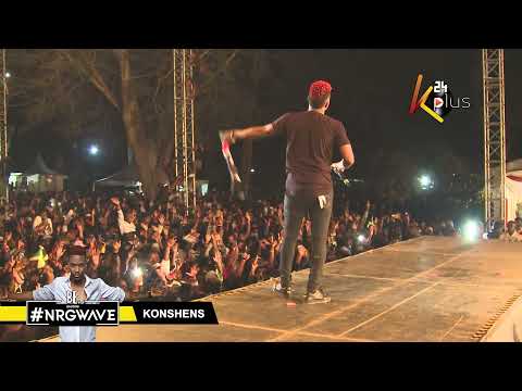 KONSHENS CELEBRATES THE LATE J CAPRI AS HE PERFORMS.#KONSHENSINKENYA #NRGWAVE.