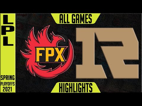 FPX vs RNG Highlights ALL GAMES | LPL Playoffs Spring 2021 Round 4 | FunPlus Phoenix vs Royal Never