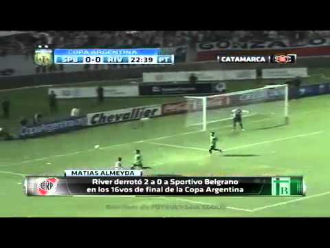 Copa Argentina: River 2-0 Sportivo Belgrano 06.03.12