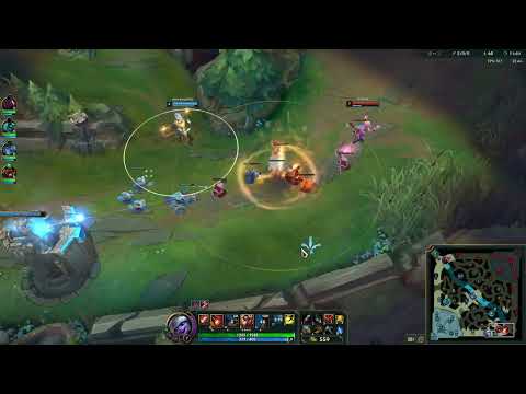 Tristana/Brand vs Miss Fortune/Senna | 7/1/4 | Loss