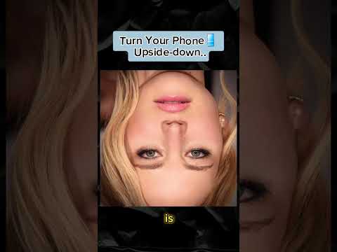 💫 Creepy Face 🌚 Optical Illusion 😲 #fypシ #opticalillusions #hallucination #trippyvideos #illusions