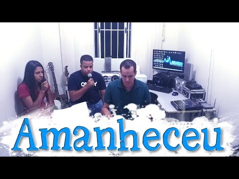 Jonas Benichio com Marcinho e Rafaela Gama - Amanheceu