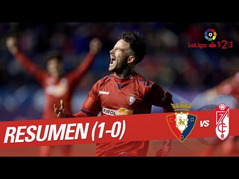 Resumen de CA Osasuna vs Granada CF (1-0)