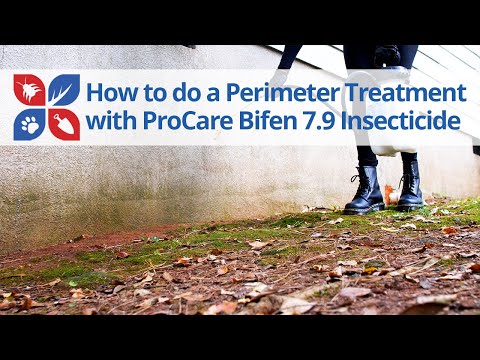  Perimeter Treatment with ProCare Bifen 7.9 Insecticide Video 