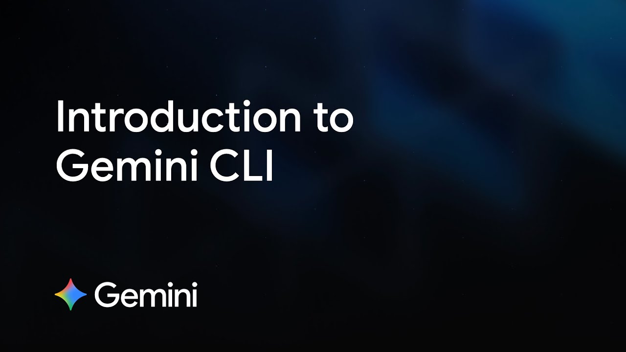 Gemini CLI演示视频，展示Google AI代码助手的多模态理解和命令行操作功能