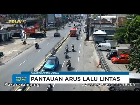 NTMC POLRI - PANTAUAN ARUS LALU LINTAS SIANG