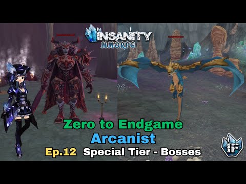 Insanity FlyFF - Arcanist ZTE - Ep.12 - Special Tier Bosses!