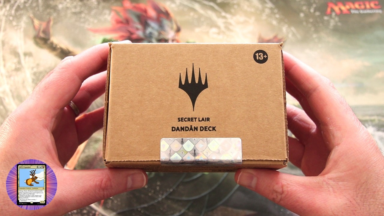 MTG Secret Lair: Dandan Deck Unboxing