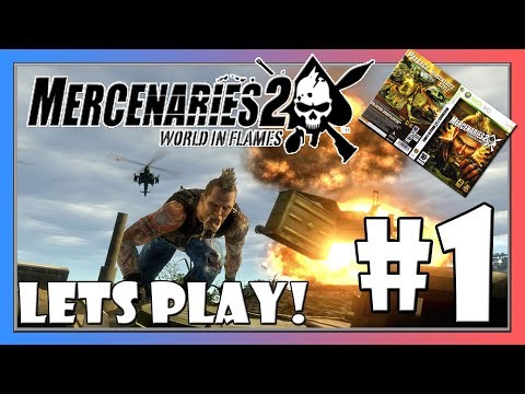 Let's Play Mercenaries 2: World in Flames Pt. 1 -The Intro-
