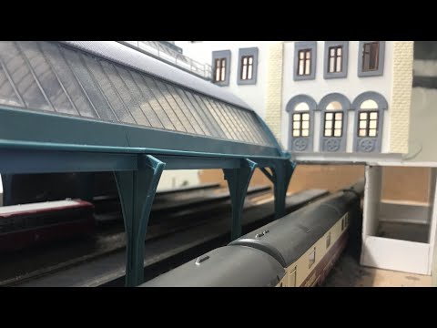 Ben‘s H0 Bahn - Der Bahnhof bekommt eine Fassade (60)