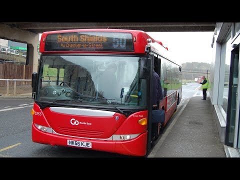 Very Nice: Go North East 5255 (NK56KJE) Scania CN230UB/Scania Omnicity