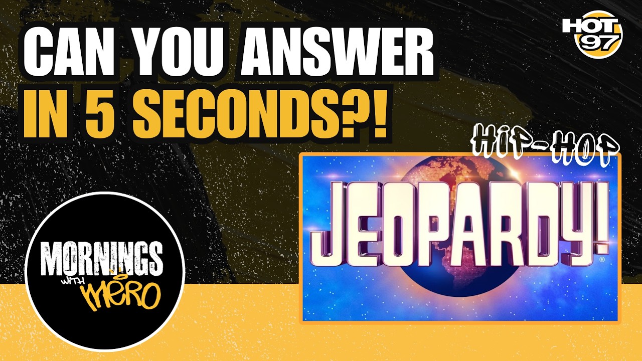 Hip Hop Jeopardy LIVE: Can You Answer Fast Enough?!