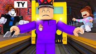 SAVING PEOPLE At A Roblox Train Station