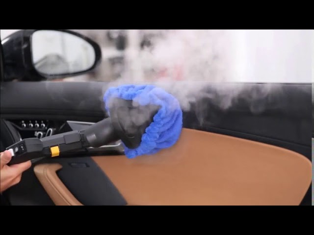 Dampvasker Tecnovap Bilklargjøring med damp 100% rent uten kjemikalier