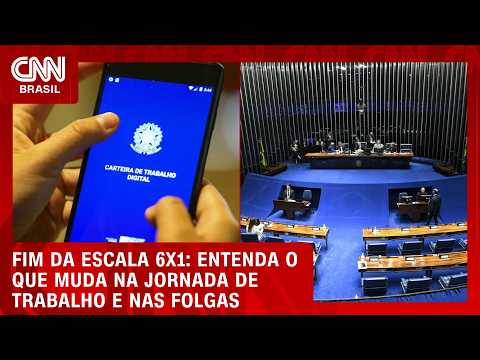 Fim da escala 6×1 aprovado: veja o que muda na jornada de trabalho e nas folgas