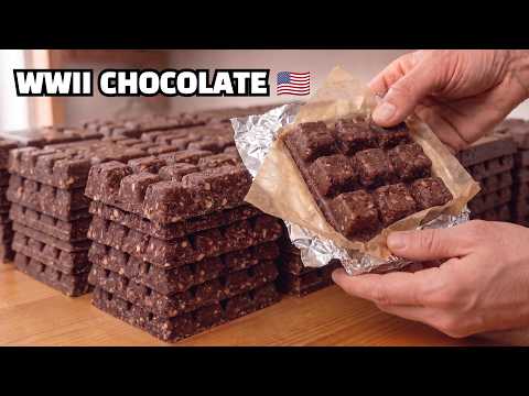 The Forgotten US Army Chocolate Ration I Made at Home