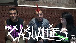 THE CASUALTIES (New Singer David Rodriguez) - Interview &amp; Live Footage - MPRV News