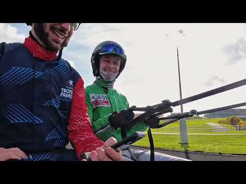 Une course un homme avec Benjamin Rochard