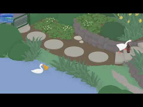 Untitled Goose Game Speedrun [Any% - 2 players] - 7:53 (ft. shmark)