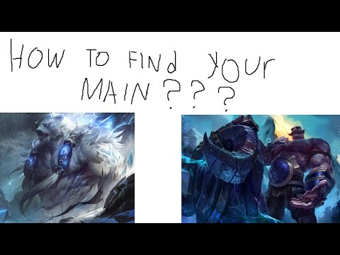 How to find your Main champion and role in League of Legends Explained by Dumbass