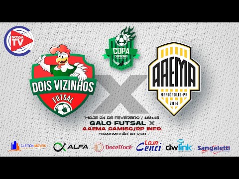 Copa Chopinzinho 2023 - Galo Futsal  x AAEMA Camisc/RP Info.
