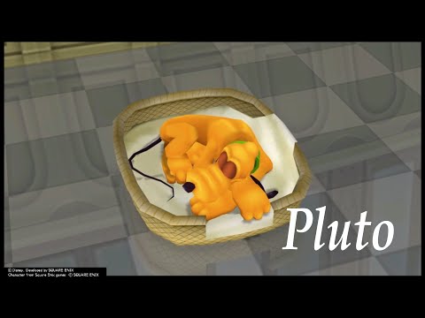 Pluto [ALL CUTSCENES] | Kingdom Hearts Series THE MOVIE