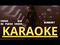 Bunbury - Creer que se puede creer - Karaoke