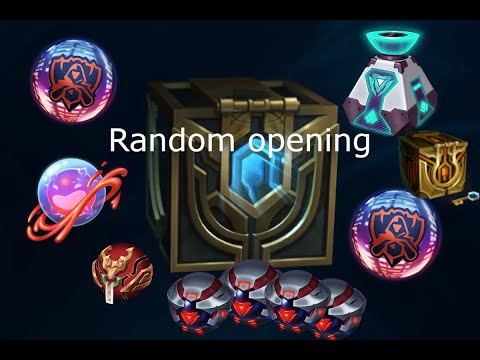 League of Legends random opening +skin collection