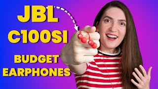 JBL C100SI Budget Earphones With MIC - Full Review
