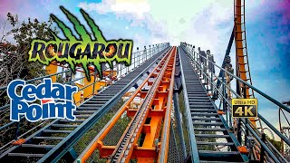 2022 Rougarou Roller Coaster On Ride Front Row 4K POV Cedar Point