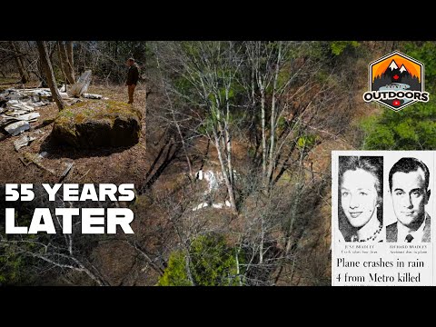 Hiker Finds Horrific 1970's Plane Crash Site in the Woods (No Survivors)
