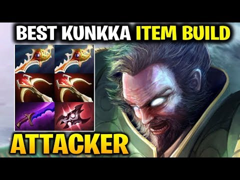 Attacker! Best Kunkka Item Build - Rapier + 2x Daedalus