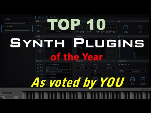 2020 Best Synth Plugins of the Year [early 2021 poll results]
