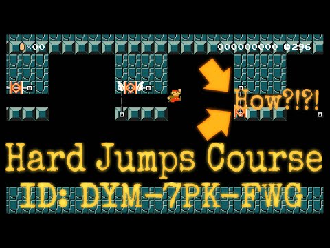 Super Mario Maker 2: Hard Jumps Course by Puertas112