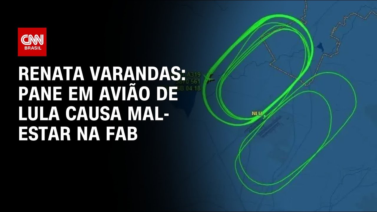 Renata Varandas: Pane em avião de Lula causa mal-estar na FAB | BASTIDORES CNN