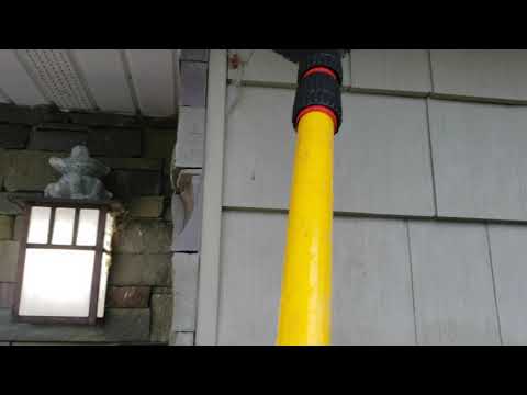 Brushing the Spiders Away in Tinton Falls, NJ