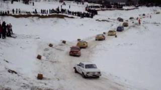 preview picture of video 'Xceed at Sno* Drift 2010 : Gravel Pit'