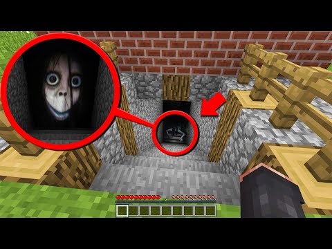 If You See This CREEPY Girl in Your Basement, RUN AWAY FAST.. (Minecraft)