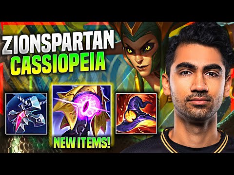 ZIONSPARTAN PICKS CASSIOPEIA WITH NEW ITEM RIFTMAKER! - Zionspartan Plays Cassiopeia TOP vs Urgot! |