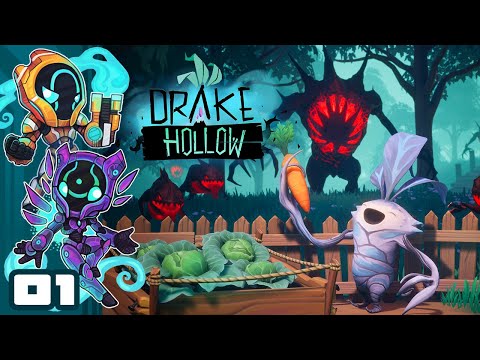 We Will Hug All The Drakes! - Let's Play Drake Hollow [Co-Op] - PC Gameplay Part 1