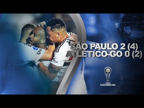 Gols e lances de São Paulo x Atlético-GO