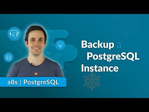 Kubernetes Native Data Service: Backup a PostgreSQL Instance  | Episode 6