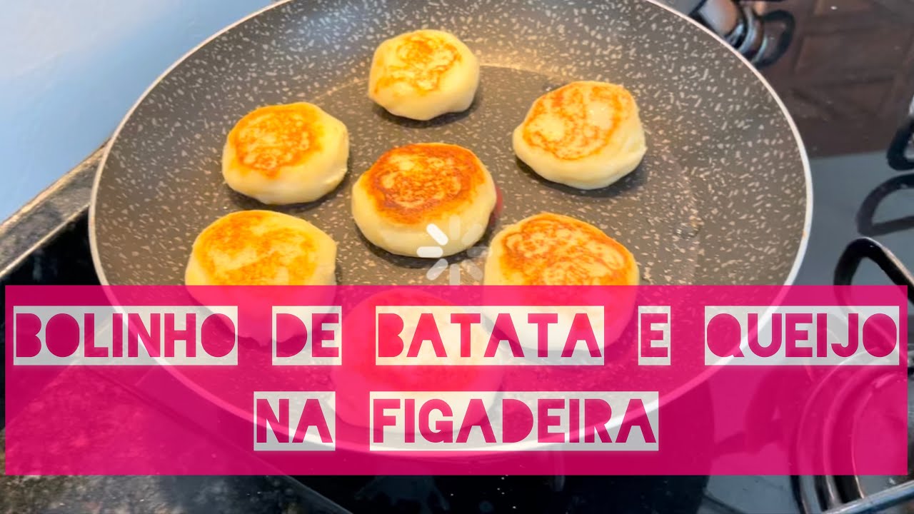 Watch Now BOLINHO DE BATATA COM QUEIJO NA FRIGIDEIRA. F-Á-C-I-L BOLINHO DE BATATA COM QUEIJO NA FRIGIDEIRA. F-Á-C-I-L